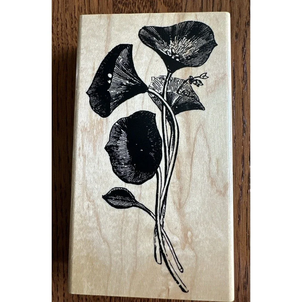 Vintage Artistic Stamp Exchange Poppies ase 1997 Stamp Central Flowers Floral